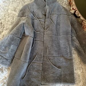 sheepskin shearling coat